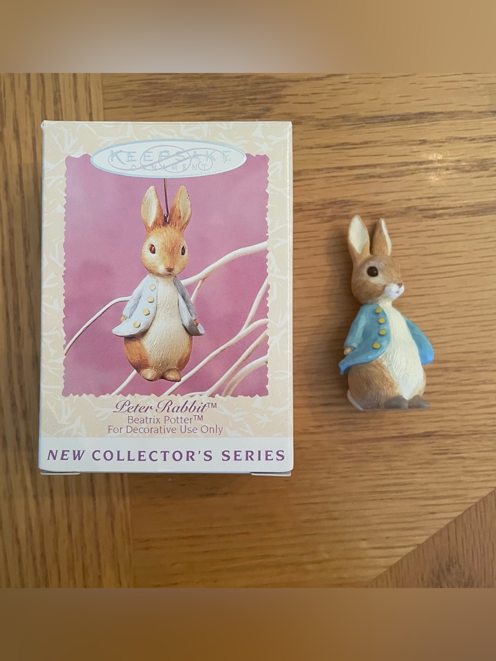 Vintage Hallmark Peter Rabbit Ornament